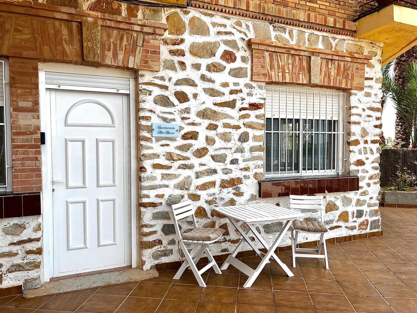 Apartamento Mar Menor, Los Urrutias - Beachfront Apartment With Patio Under New Management Since July 2024 Cartagena Dış mekan fotoğraf